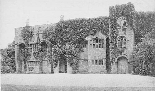 Hale Hall - north front - c1900