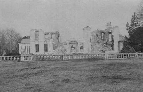 Uffington House - after the fire