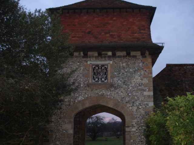 Hampshire - Longwood House - Home Farm - gate